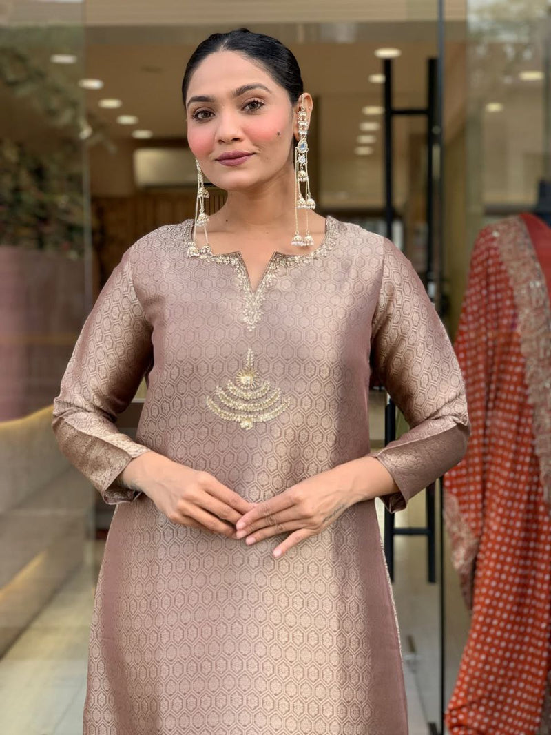 Women’s Banarasi Silk Suit Set