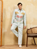 Elegant Exclusive Sky Bomber Jacket with Pant for Men