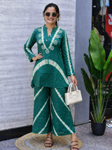 Teal Green Cord Set