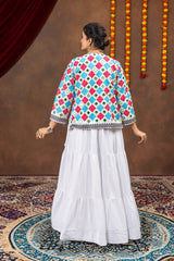Ivory Mirror Muse Lehenga Koti Set