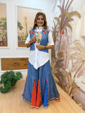 Denim Royale Indo-Western Set