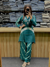 Teal Green Cord Set